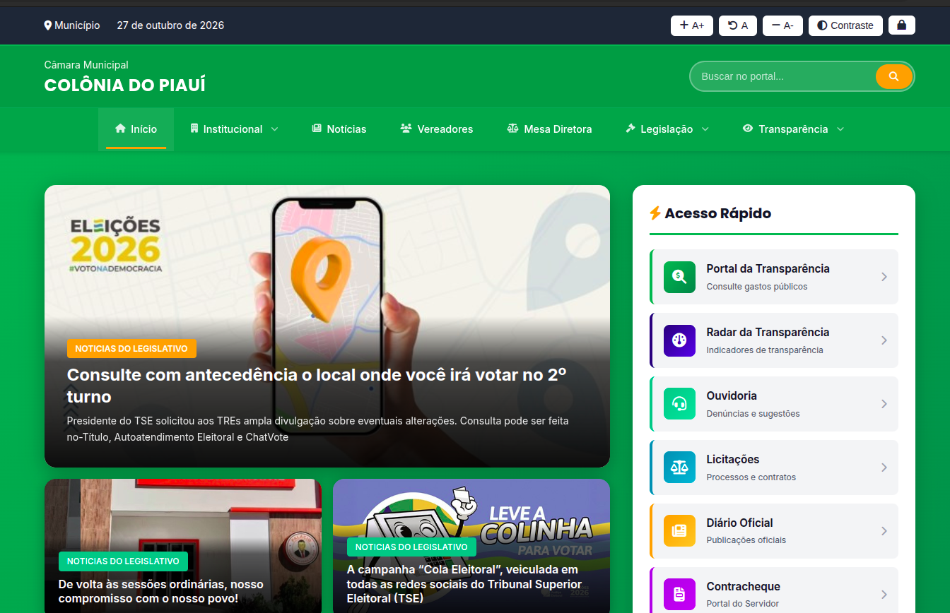 Portal Institucional