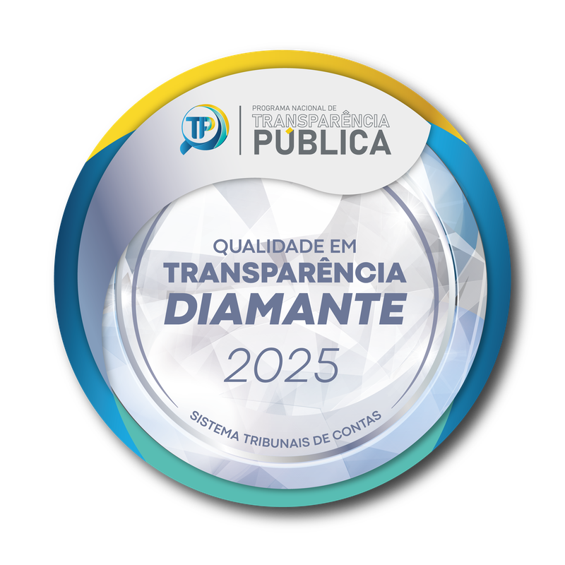 Selo de Qualidade em Transparência Pública - Diamante 2025
